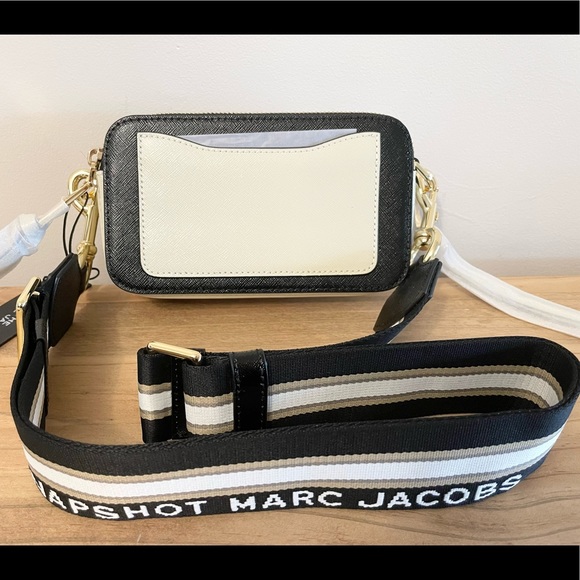 Marc Jacobs Snapshot Camera Bag With Tag. New Cloud White Multi Colour. - Picture 3 of 13
